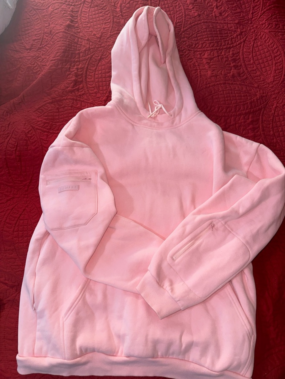 Comfrt Airplane Mode limited edition Light Pink Hoodie 2XL EXCELLENT condition